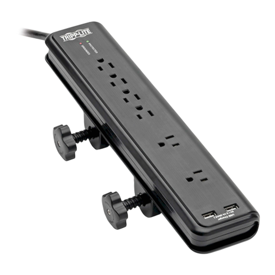 Tripp Lite Protect It! TLP606DMUSB Owner's Manual