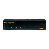 Key Digital KD-CSW2X1 Operating Instructions Manual