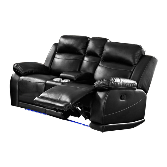 New Classic Furniture VEGA U3822-25-PBK Assembly Instructions