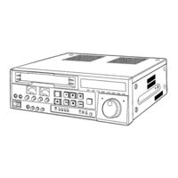Panasonic AG-7600E Operating Instructions Manual