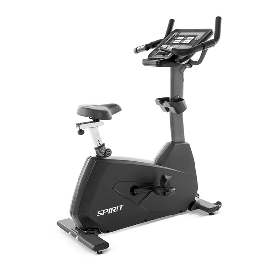 Spirit CU800ENT+ Owner's Manual