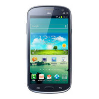 AU Samsung Galaxy S III Progre SCL21 Basic Manual