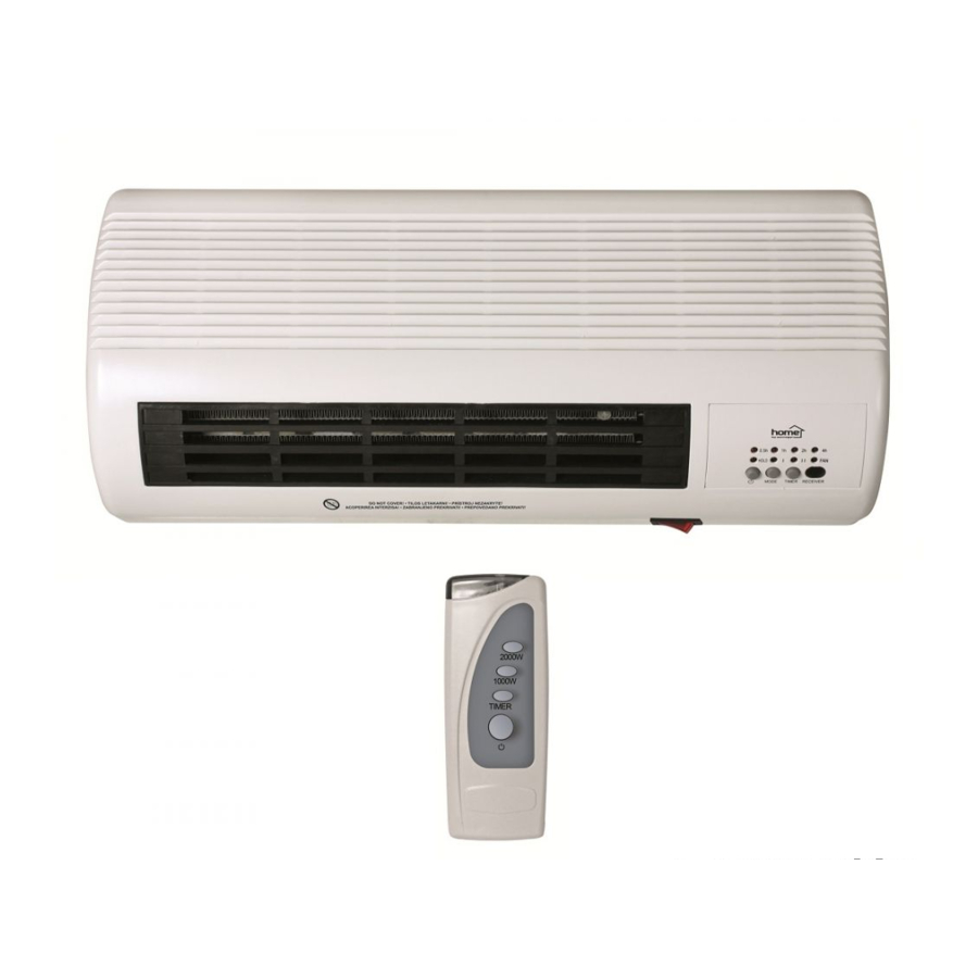 Somogyi home FKF 2000 LED Instruction Manual