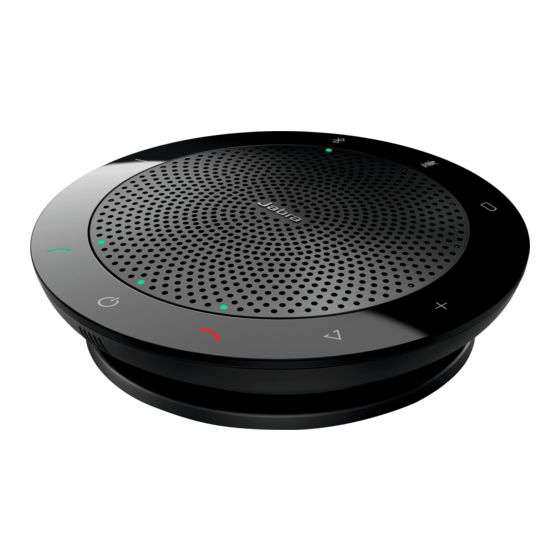 Jabra GN Speak 510 Quick Start Manual