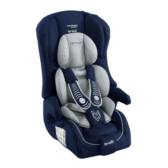 Brevi Touring Booster Plus Instructions For Use Manual