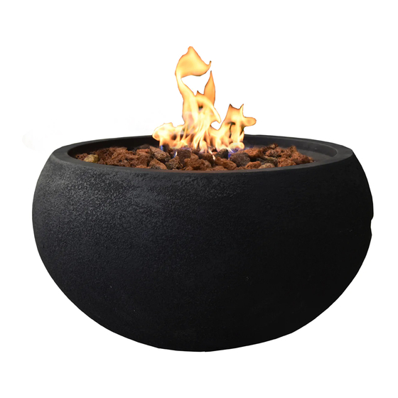 MODENO York Fire Bowl OFG115NG Owner's Manual