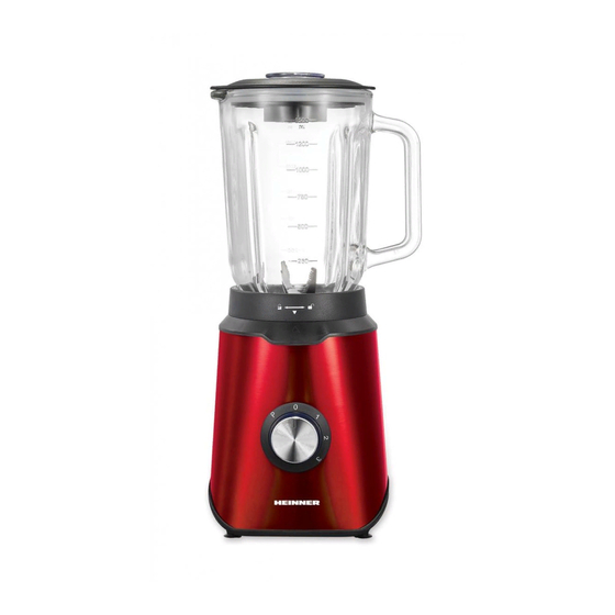 Heinner HBL-1000RED Manual