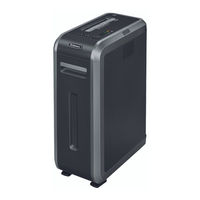 Fellowes POWERSHRED 125i Manual