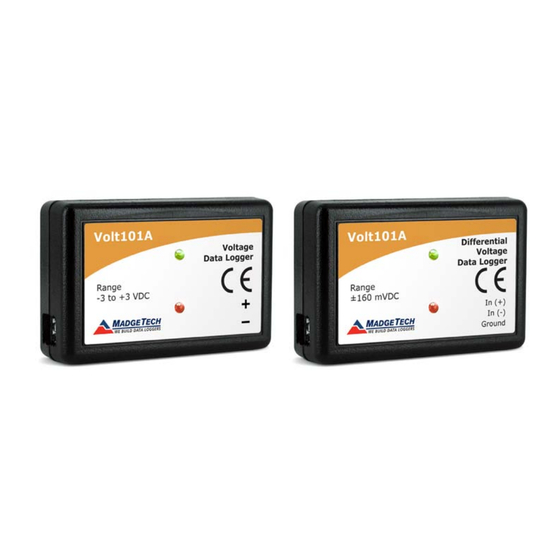 MadgeTech Volt101A-2.5V Product User Manual