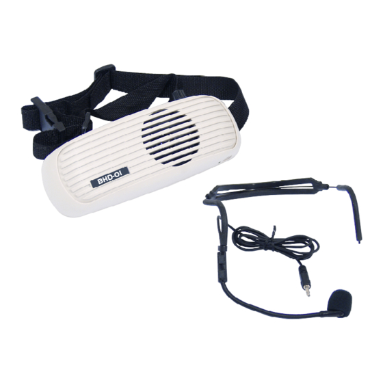 Omnitronic BHD-01 Manuals