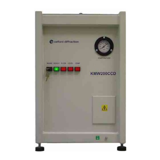 oxford diffraction KMW200CCD User Manual