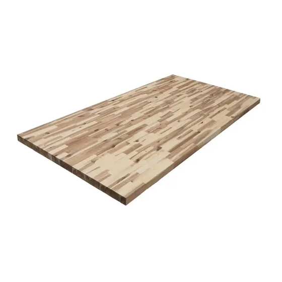 HAMPTON BAY HB ACACIA BUTCHER BLOCK 1007 508 205 Use And Care Manual