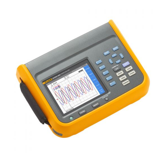 Fluke NORMA 6003 User Manual
