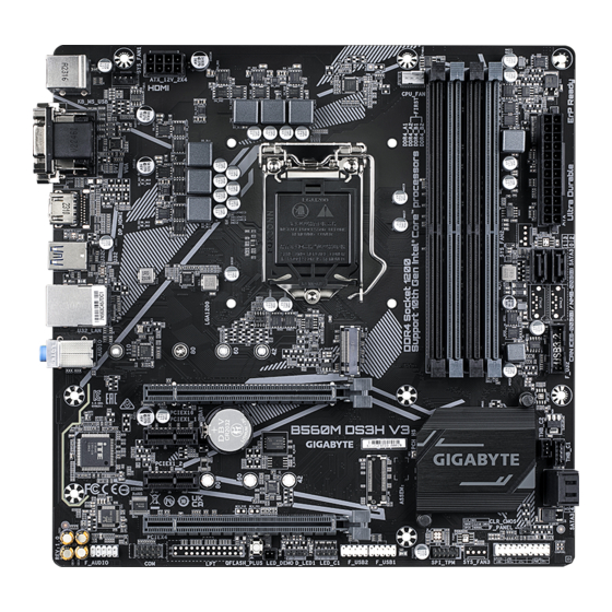 Gigabyte B560M DS3H V3 User Manual