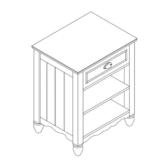 Home Decorators Collection SOUTHPORT TW-18418IY Assembly Instructions