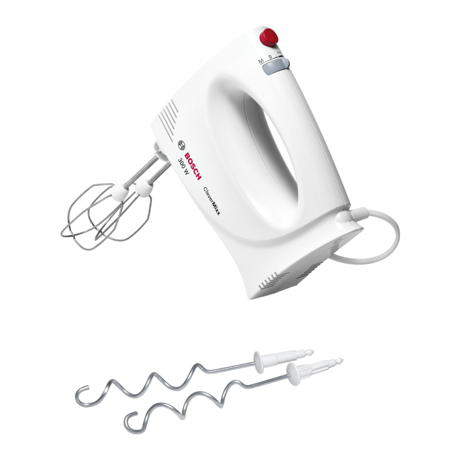 Bosch MFQ3010 Manual