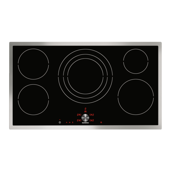 Gaggenau CI 491 Use And Care Manual