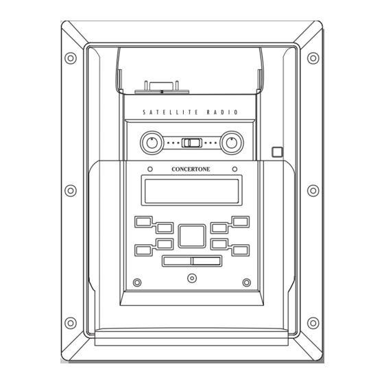 User Manuals: Concertone RV2004S CD Receiver