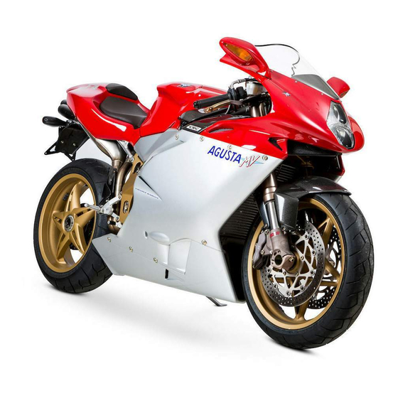 MV Agusta F4 User Manual