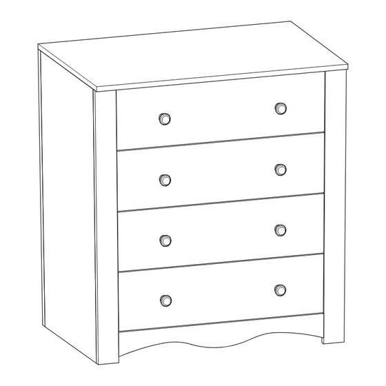 John Lewis Rachel chest of drawers Instruction Manual