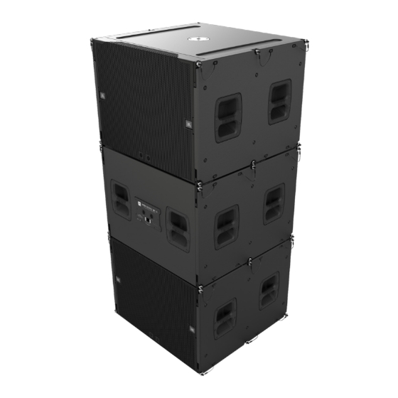 JBL VTX B18 User Manual
