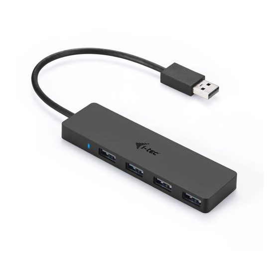 i-tec U2HUB404 User Manual