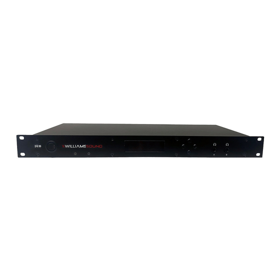 Williams Sound IR+ M1 Quick Start Manual