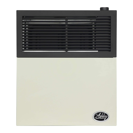 Ashley DVAG11N Vent Gas Heater Manuals