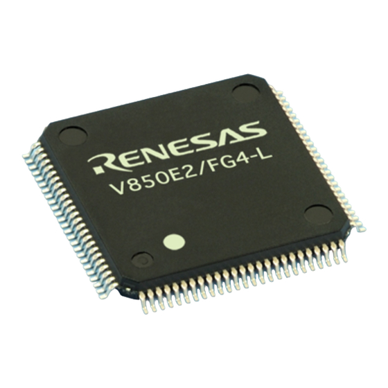 Renesas  V850 Series User Manual