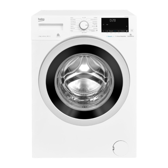 Beko WX840430W User Manual