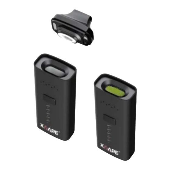 Canatura XVAPE AVANT Operation Manual
