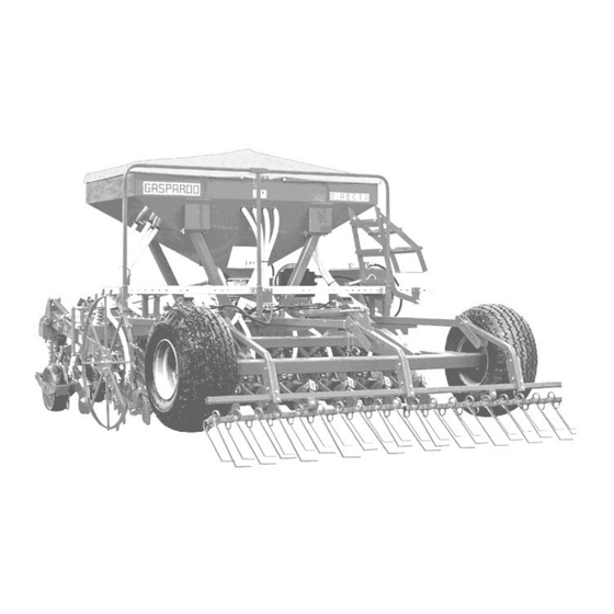 Gaspardo DP SPRINT GIGANTE Use And Maintenance
