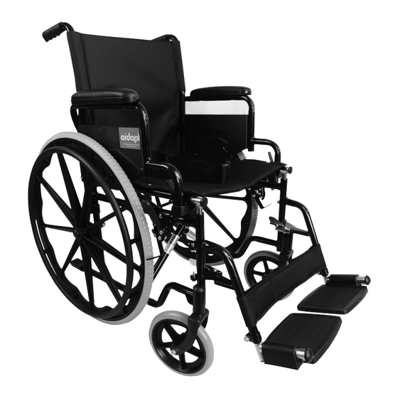 aidapt VA166BLACK Assembly And Operating Instructions Manual