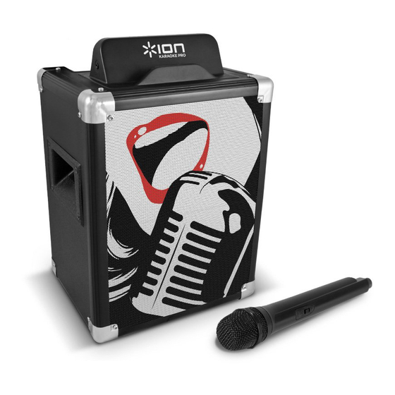 ION Karaoke Pro Quick Start Manual