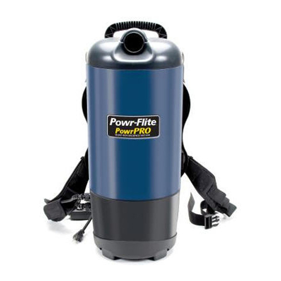 Powr-Flite PF600BP Operators Manual & Parts Lists