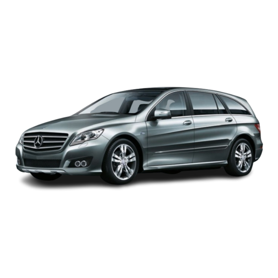 Mercedes-Benz R 350 BlueTEC 2012 Operator's Manual