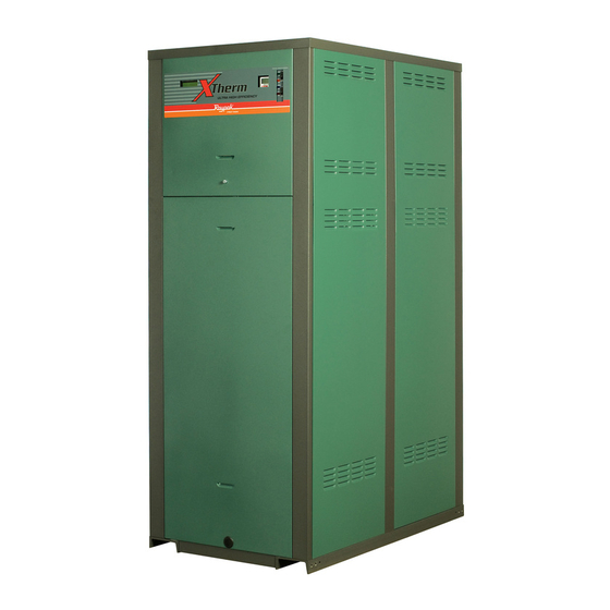 Raypak Xtherm 1005 Illustrated Parts List