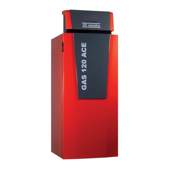 REMEHA Gas 120 ACE Series Installation And Service Manual