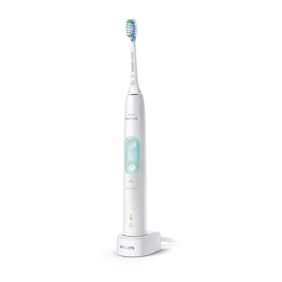 Philips sonicare ProtectiveClean 4700 Manuals