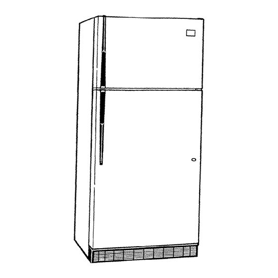 User Manuals: Whirlpool TT14EK Top Freezer Refrigerator