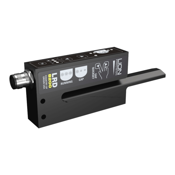 Lion Precision LRD8200 User Manual