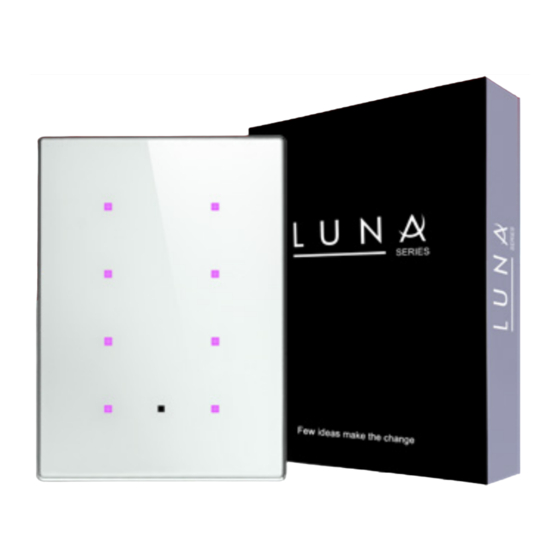 TIS LUNA-9GANGS Installation Manual