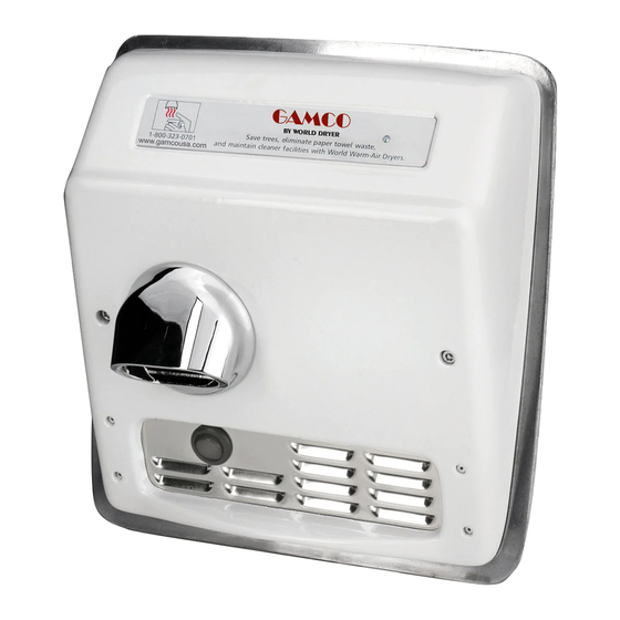 Bobrick GAMCO DR-5750 Manual