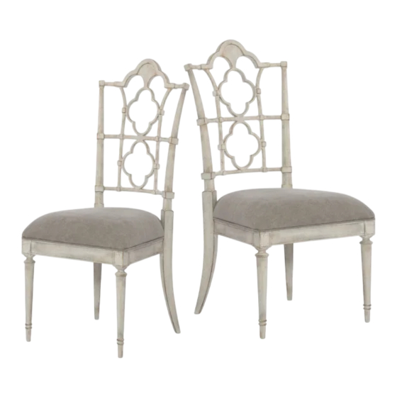 Hooker Furniture 1610-75510-WH Assembly Instruction