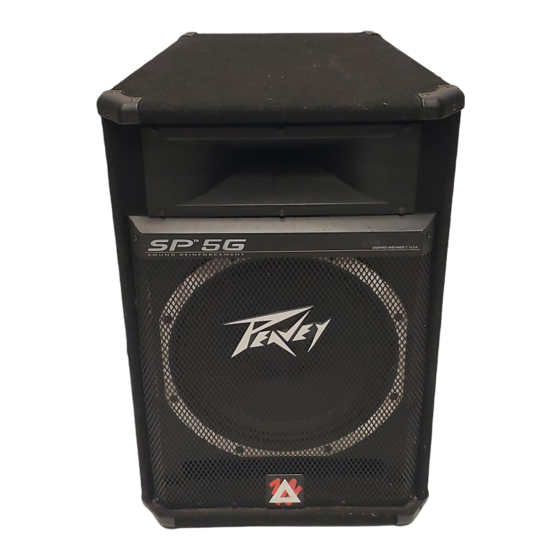 Peavey SP 5G Specifications
