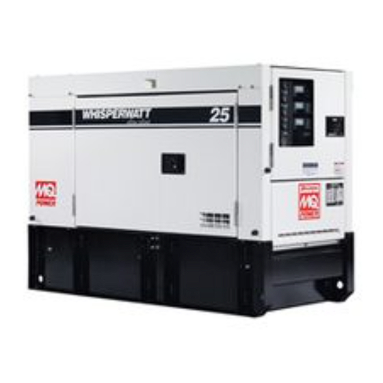 MULTIQUIP WHISPERWATT DCA25USI4CAN Operation Manual