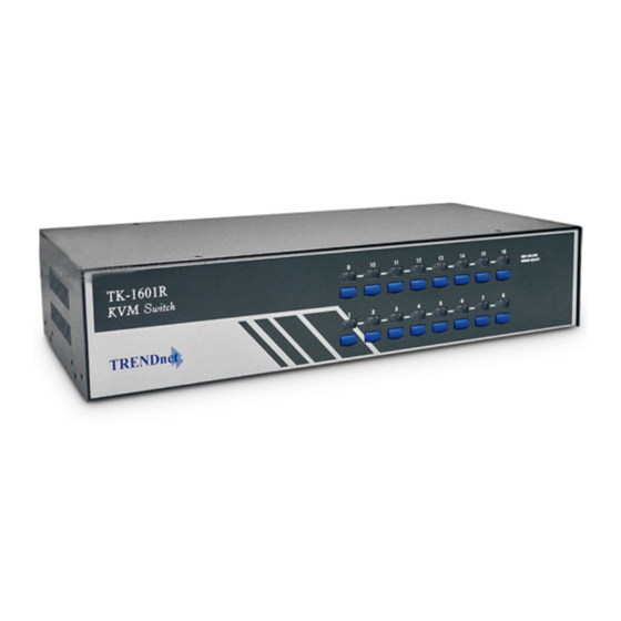 TRENDnet TK-801R Quick Installation Manual
