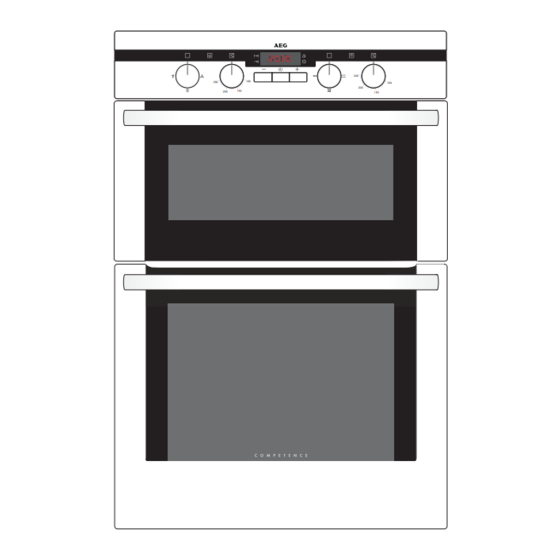AEG COMPETENCE D2100-4 Installation And Operating Instructions Manual