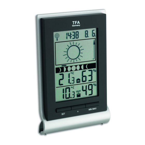User Manuals: TFA Xeno Wireless Weather Station