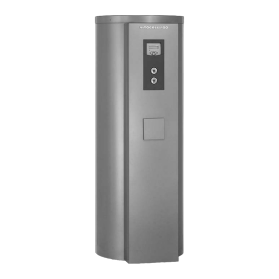 Viessmann VITOCELL 100-U Installation Instructions Manual
